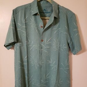 NWT Men's Tommy Bahama 100% Silk Shirt